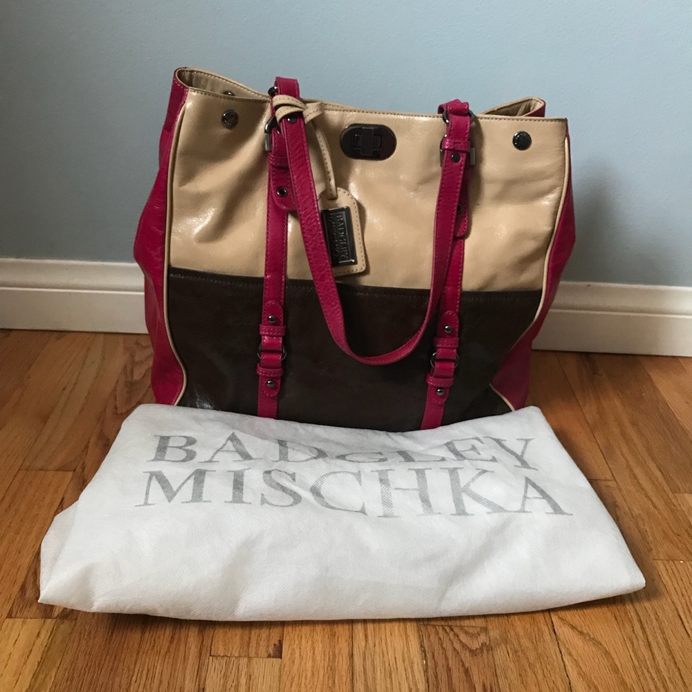 Badgley Mischka Large Tote Bag